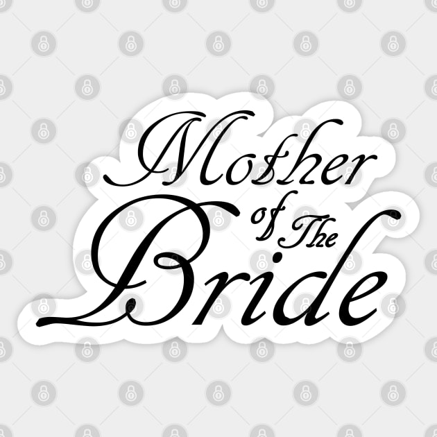 Mother Of The Bride Wedding Accessories Sticker by DepicSpirit